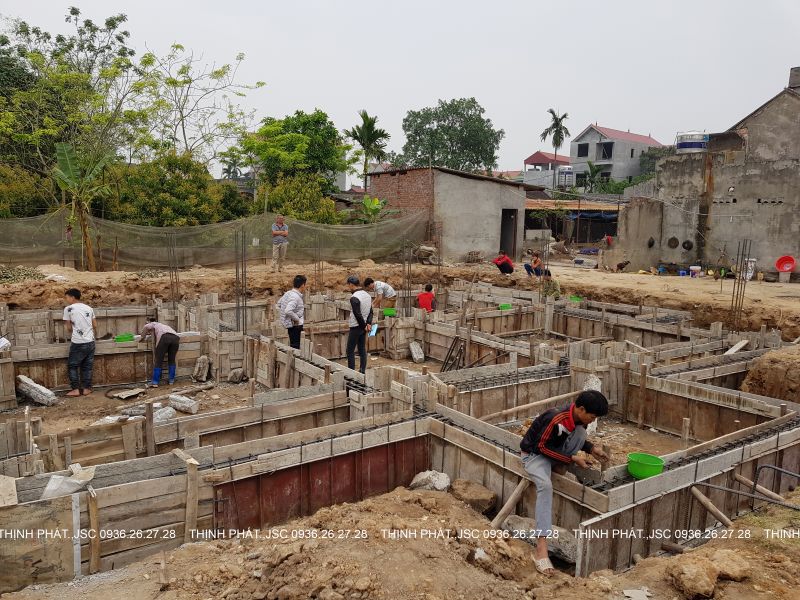 xây biệt thự trọn gói hà nội-đông anh-2018