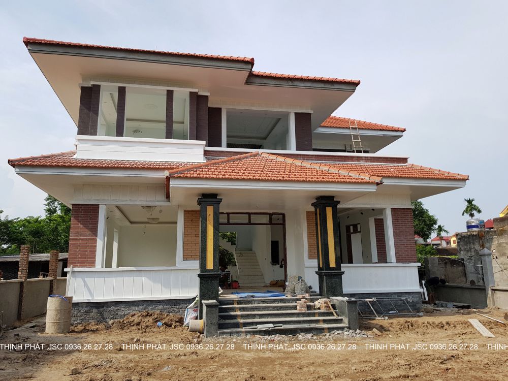 xây biệt thự trọn gói hà nội-đông anh-2018
