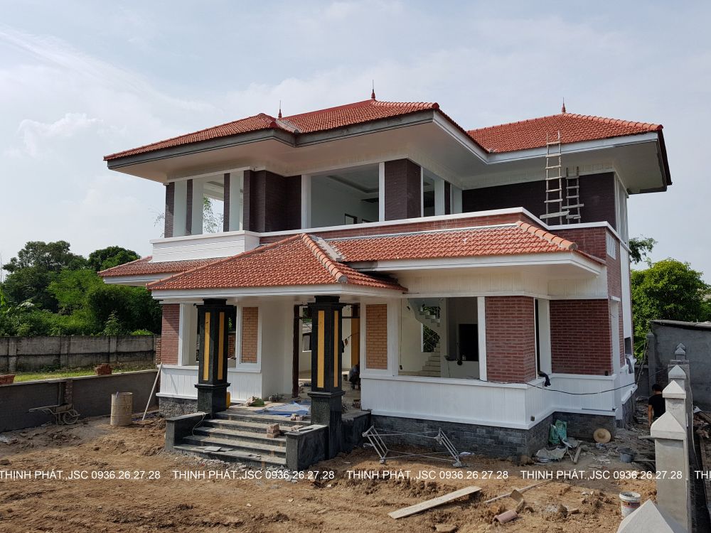 xây biệt thự trọn gói hà nội-đông anh-2018