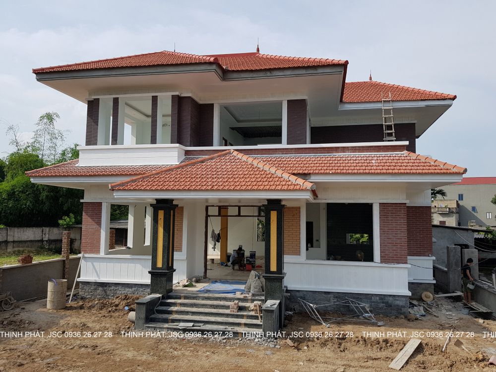 xây biệt thự trọn gói hà nội-đông anh-2018