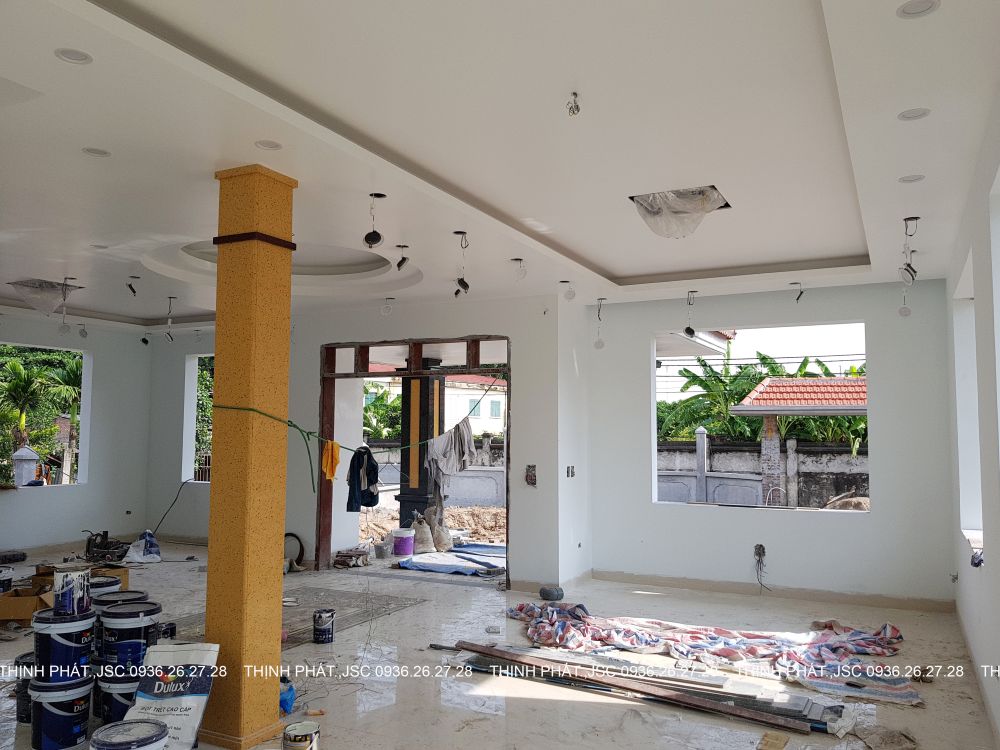 xây biệt thự trọn gói hà nội-đông anh-2018
