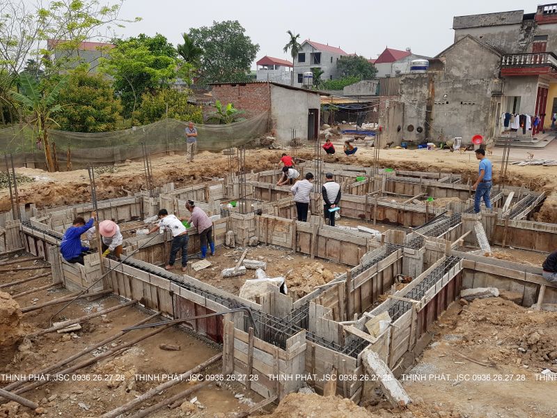 xây biệt thự trọn gói hà nội-đông anh-2018