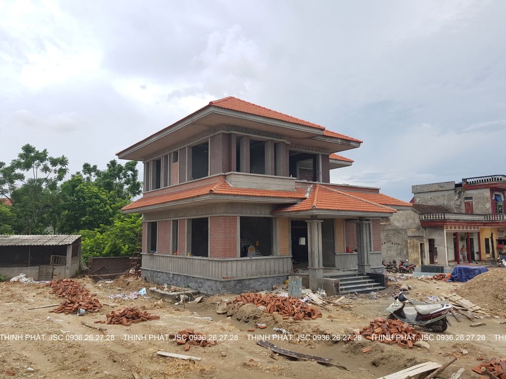 xây biệt thự trọn gói hà nội-đông anh-2018