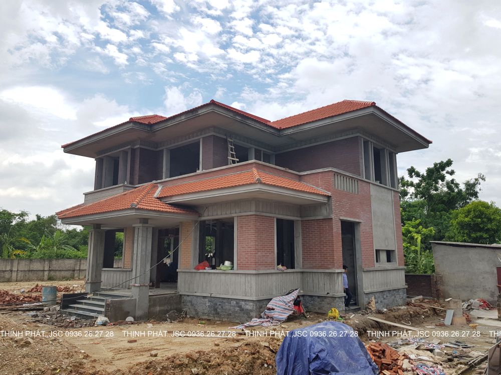 xây biệt thự trọn gói hà nội-đông anh-2018