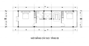 Bản vẽ cải tạo liền kề Văn Phú