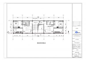 bản vẽ nhà 4 tầng 68m2