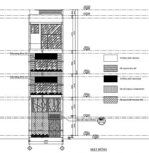 bản vẽ nhà phố 5 tầng 5x16m
