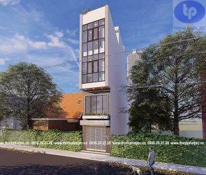 xây nhà trọn gói nhà phố 75m2 tại Giải Phóng quận Hoàng Mai