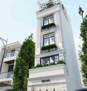 thiết kế nhà 33m2 mặt tiền 3.9m