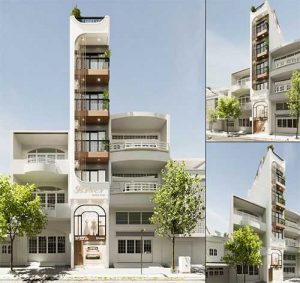 xây nhà trọn gói quận Đống Đa - Nhà anh Huynh