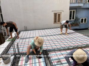 xây nhà trọn gói tại quận Tây Hồ - Nhà chú Sáng, Âu Cơ