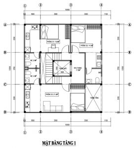 bản vẽ thiết kế chung cư mini 100m2
