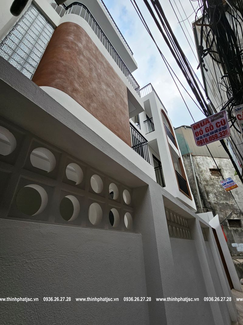 xây nhà trọn gói quận ba đình - biệt thự hiện đại