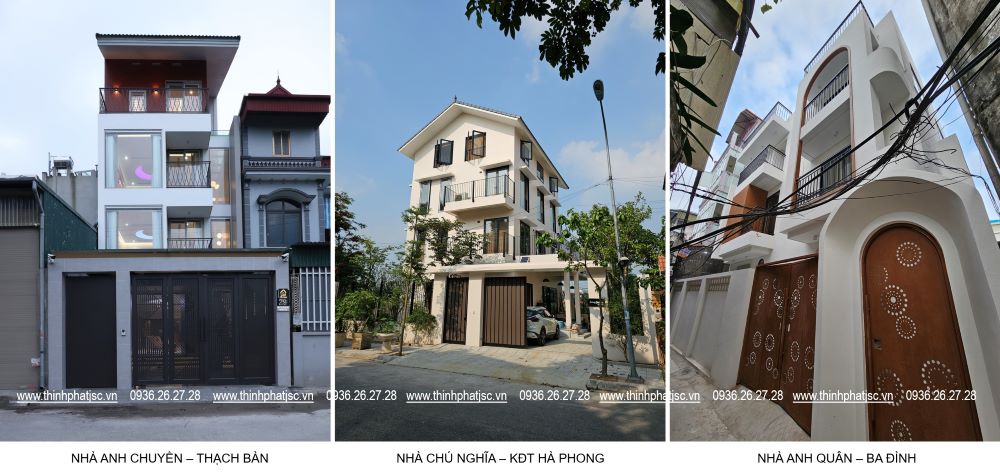 ảnh công trình thực hiện năm 2024