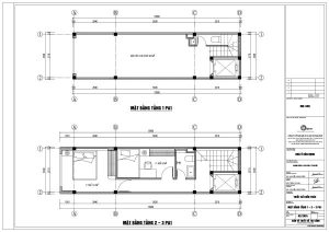 thiết kế nhà phố 4 tầng 40m2 mặt tiền 3m