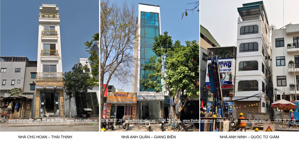 ảnh công trình xây nhà trọn gói 2024-2025