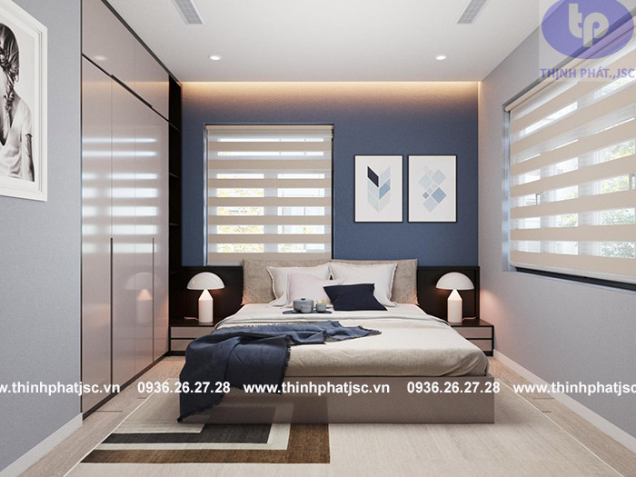 thiết kế nội thất phòng ngủ biệt thự
