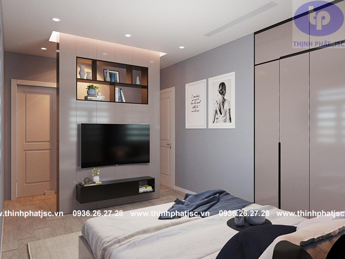 thiết kế nội thất phòng ngủ biệt thự