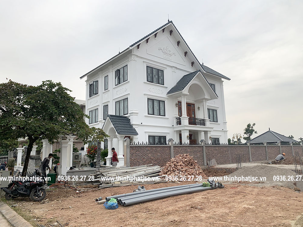thiết kế biệt thự 3 tầng 150m2