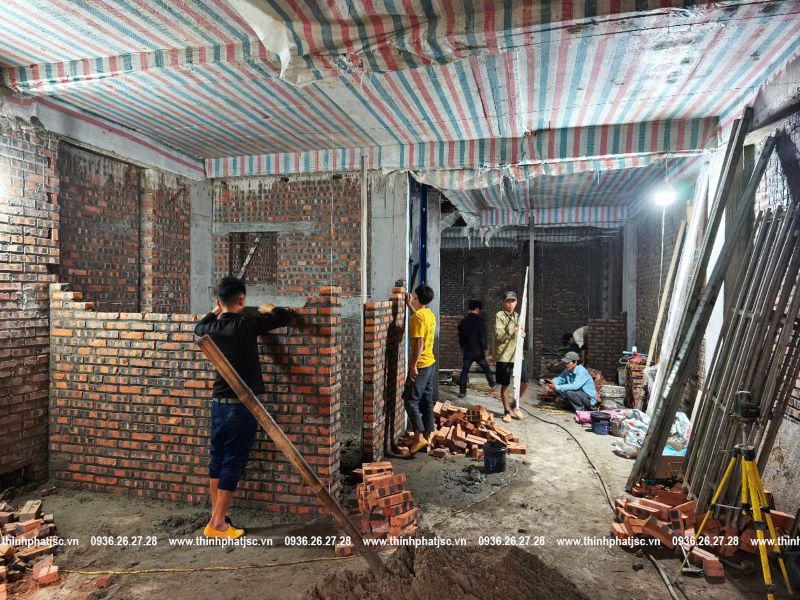 xây nhà trọn gói quận hoàng mai - anh vinh đền lừ