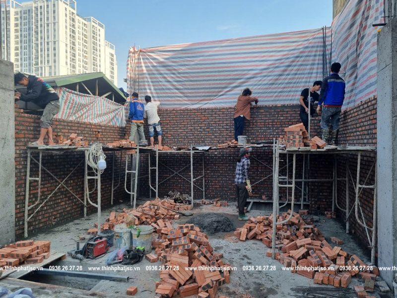 xây nhà trọn gói quận hoàng mai - anh vinh đền lừ