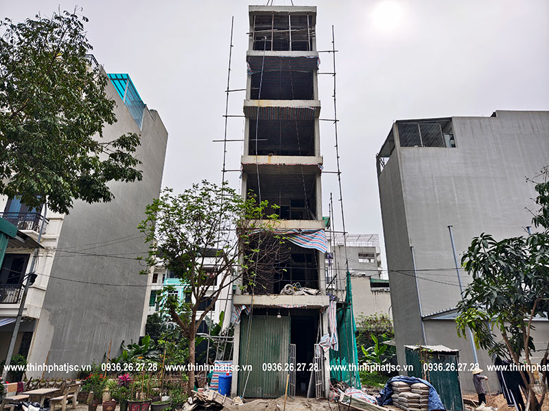 xây nhà phần thô