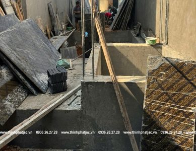 thi công phần thô công trình Xuân Đỉnh, Bắc Từ Liêm