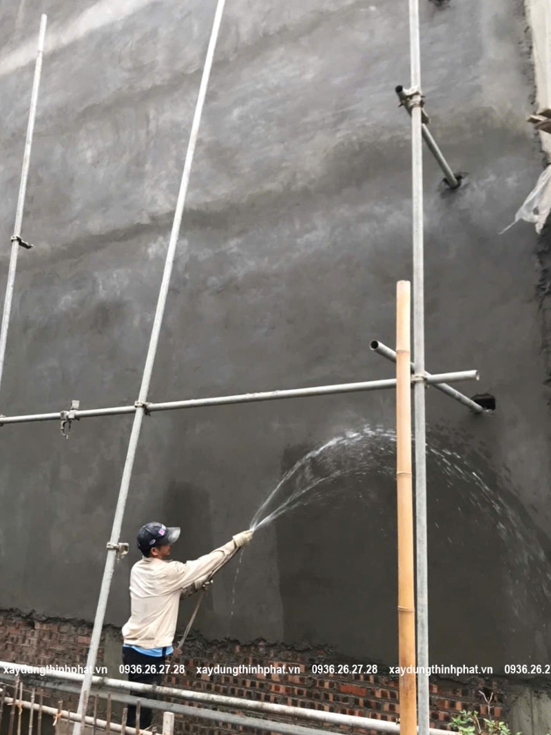 tiến độ công trình xây nhà trọn gói quận hà đông